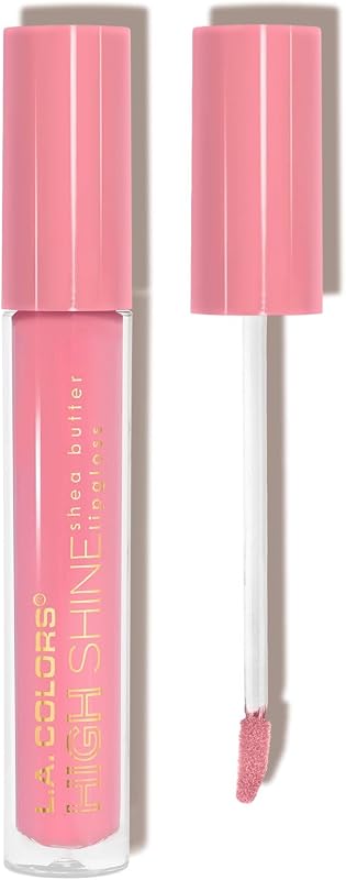. COLORS High Shine Shea Butter Lip Gloss, Baby Cakes,…