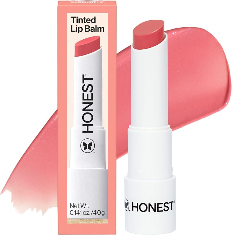 Moisturizing Vegan Tinted Lip Balm, Antioxidant-Rich,…