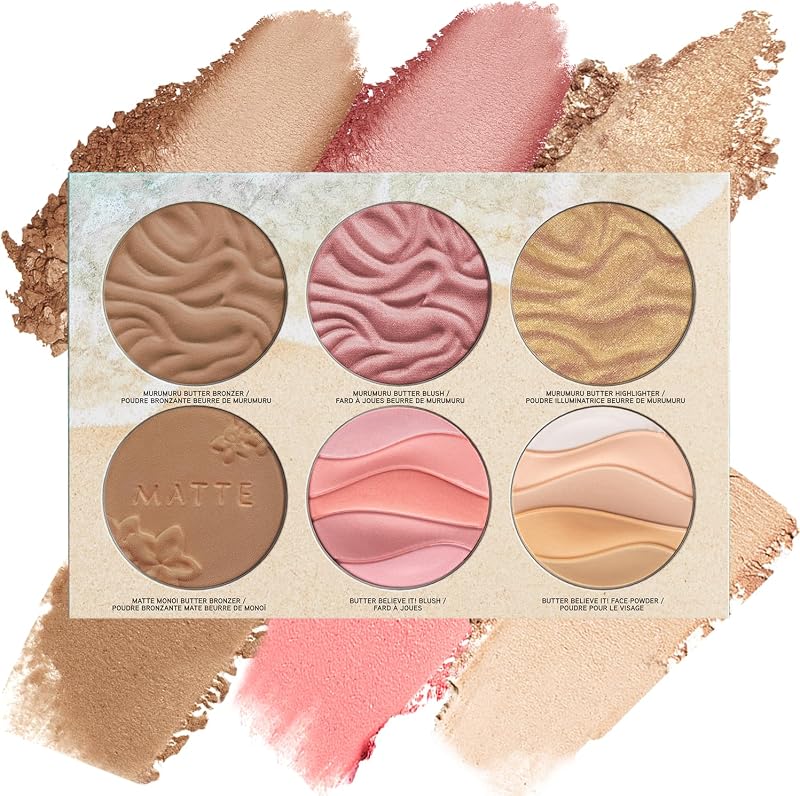 Butter Palette, Nourishing Bronzer, Blush,…