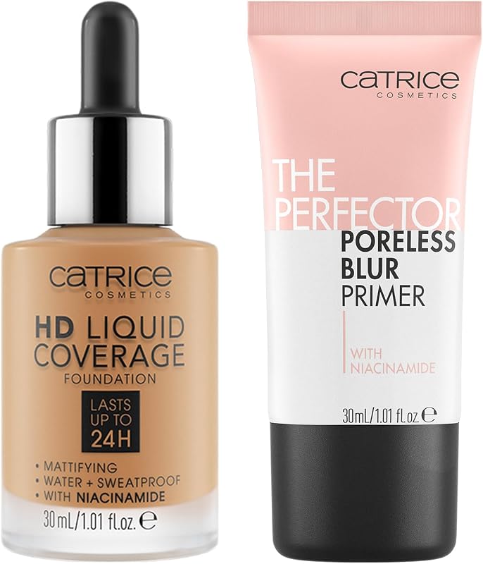 HD Foundation 48 and The Perfector Poreless Blur…