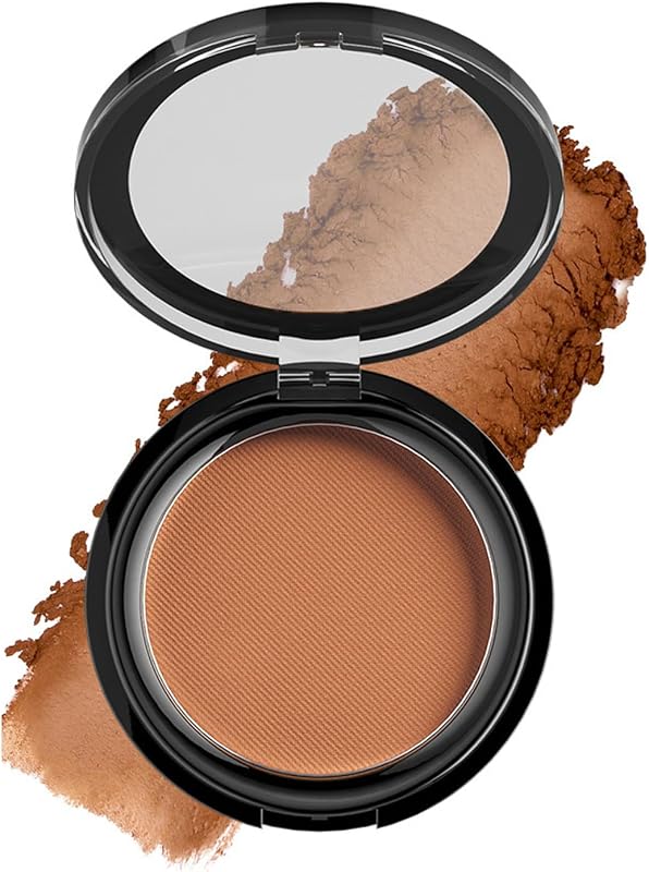 Contour Bronzer Pressed Powder, Face Sculpting Compact…